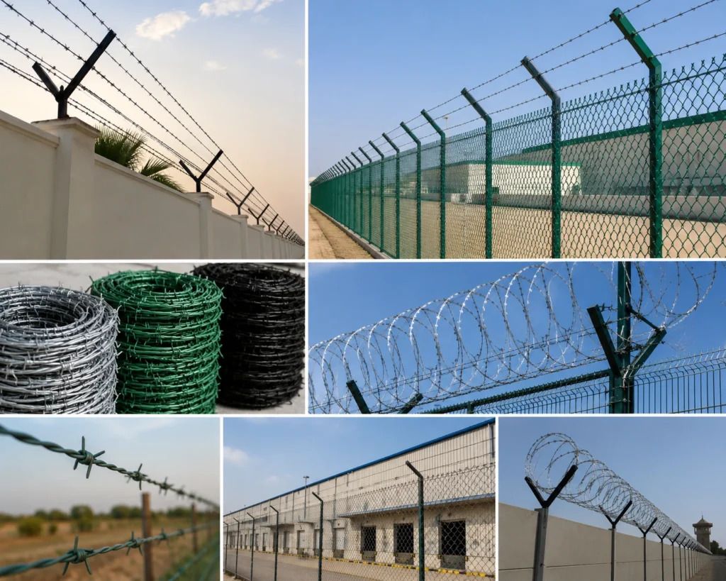 Coastal vs Inland Properties: Choosing the Right Barbed Wire for UAE Locations